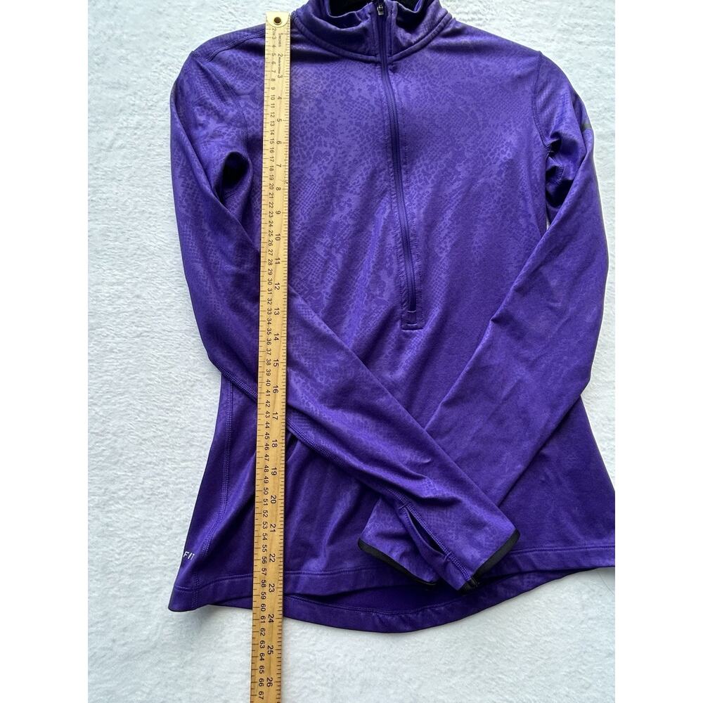 Nike Pro Dri-FIT 1/4 zip athletic pullover. - Picture 4 of 7